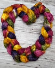 Load image into Gallery viewer, Bohemian Tea Party-Polwarth/Silk Combed Top-Ready to Ship