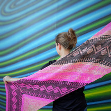 Load image into Gallery viewer, South Alamo Street Shawl Pattern-Digital Download