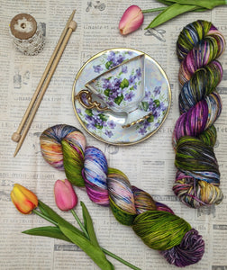 Flower Crown-Seductress Sock