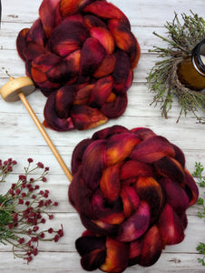 Phoenix Feather-Polwarth-Combed Top-Ready to Ship
