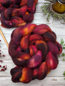 Phoenix Feather-Polwarth-Combed Top-Ready to Ship