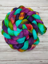 Load image into Gallery viewer, My Parrot Swears-Polwarth-Combed Top-Ready to Ship